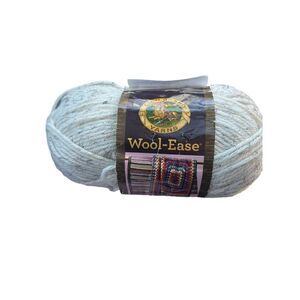 Lion‎ Brand Wool-Ease Yarn 620 402 Wheat Acrylic Wool Rayon Blend 1 Skein